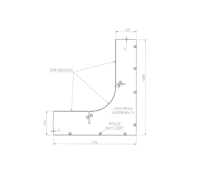 Read more about Pegasus IV Modena Rear Locker Corner Shelf product image