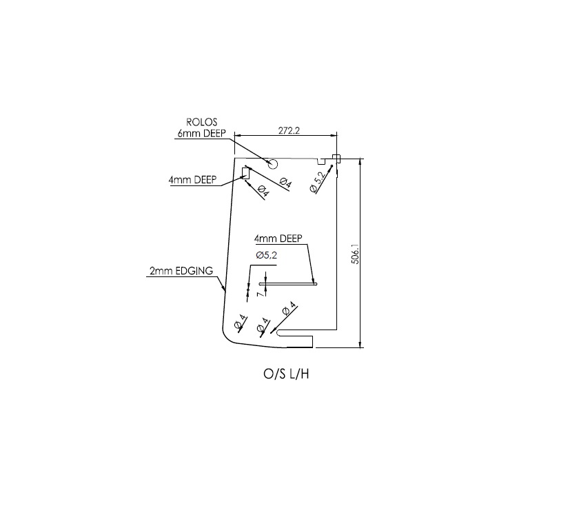 Read more about Approach Advance 635 O/S Front Top Locker L/H End product image