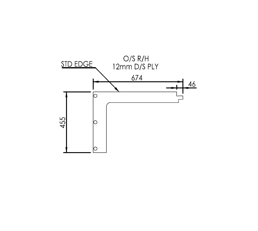 Read more about Approach Advance 635 O/S R/H Bunk Divider product image