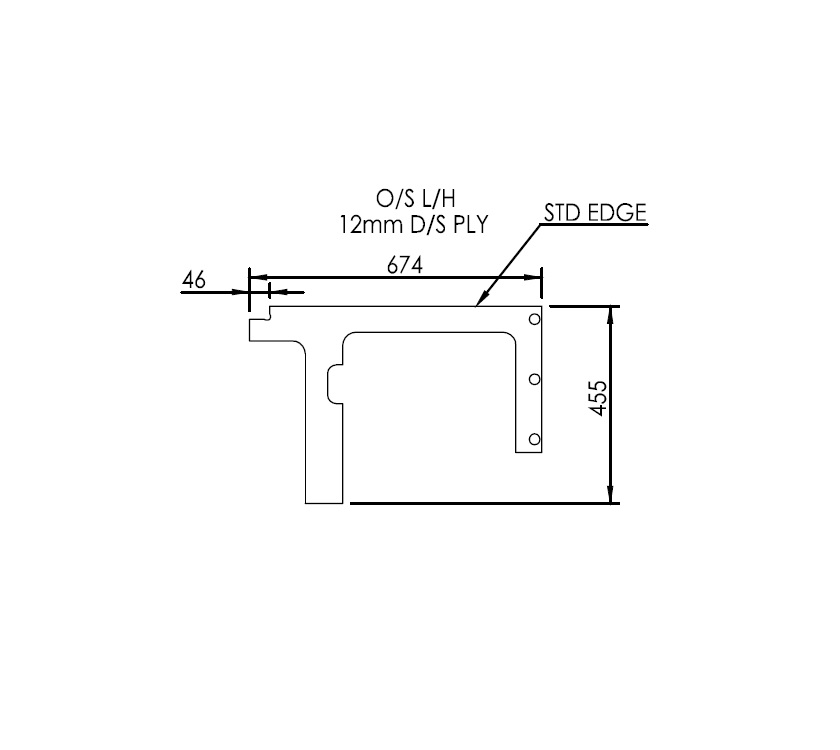 Read more about Approach Advance 635 O/S L/H Bunk Divider product image