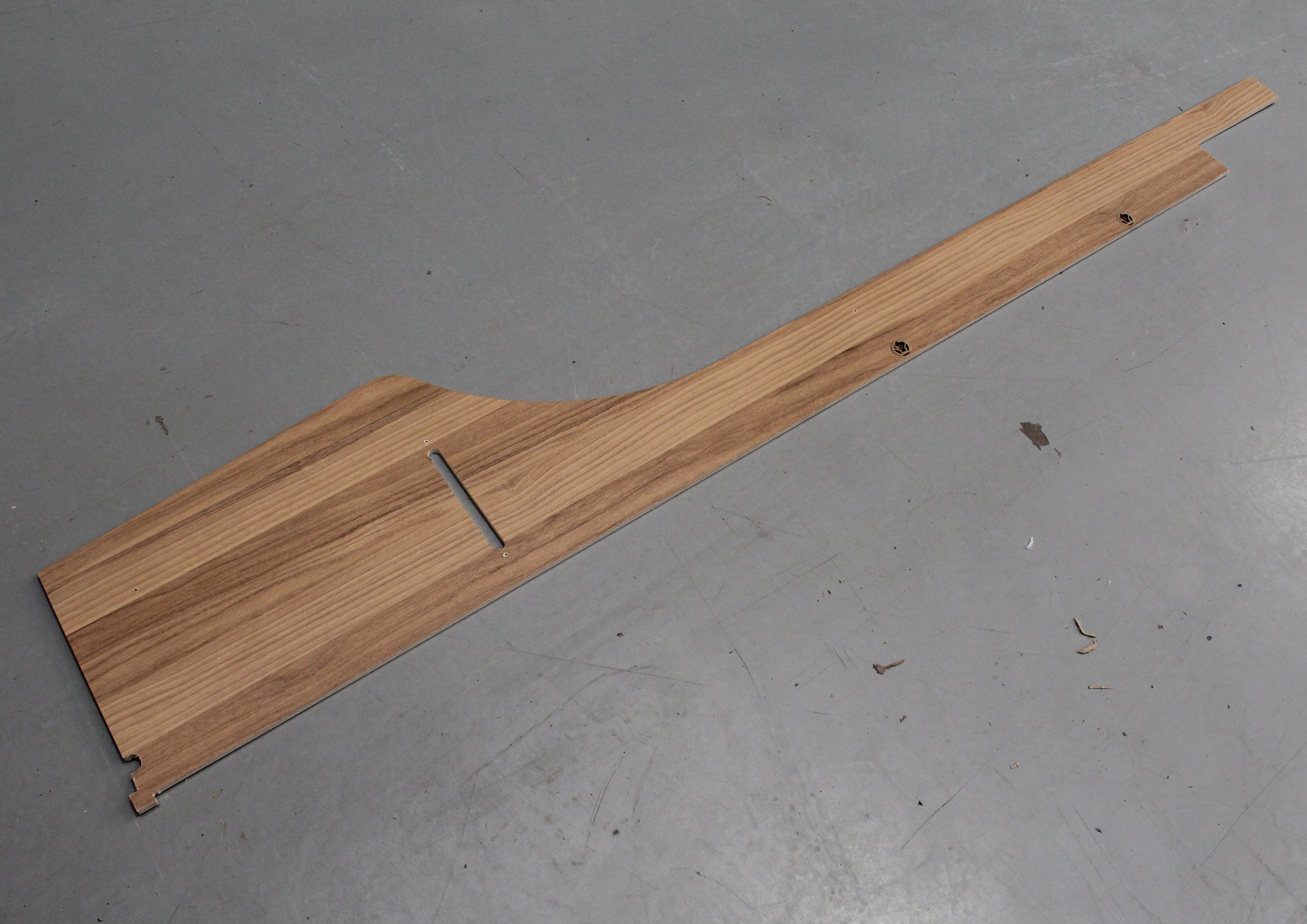 Pur 430/4 400/2 Kitchen Locker L/H Swan Neck Panel