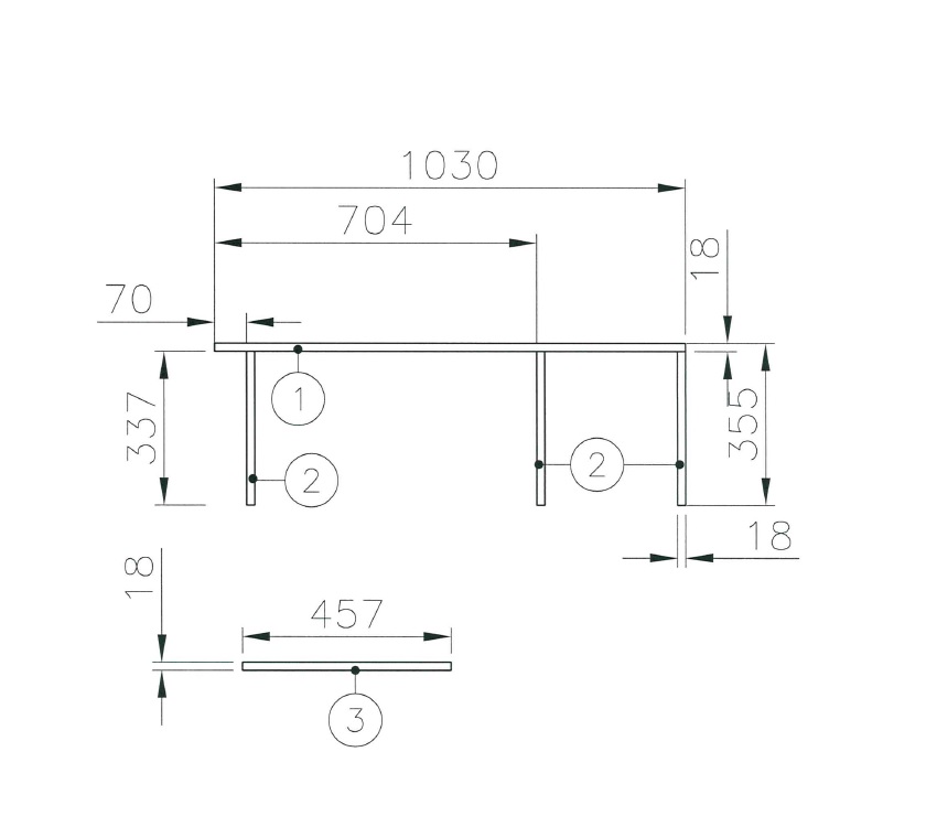 Approach Autograph 745 O/S Dinette Bunk Supports