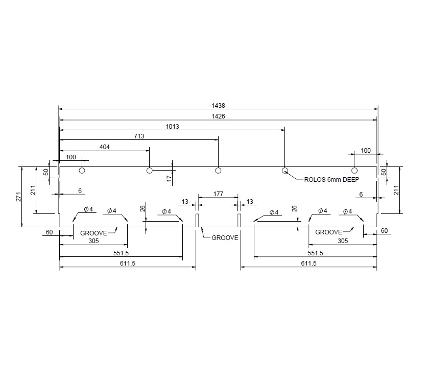 PS4 Brindisi Fixed Bed Locker Base