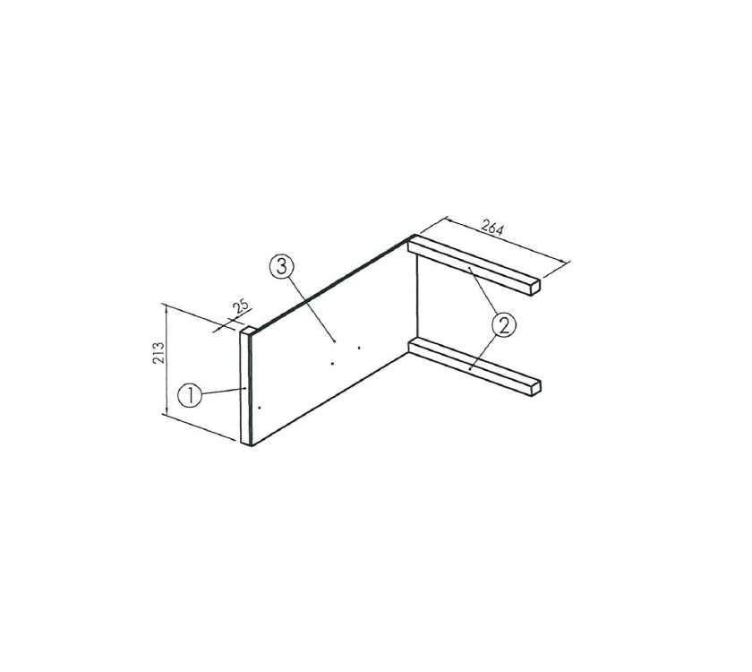 Read more about UN3 Car Vig L/H Robe Drawer Housing product image