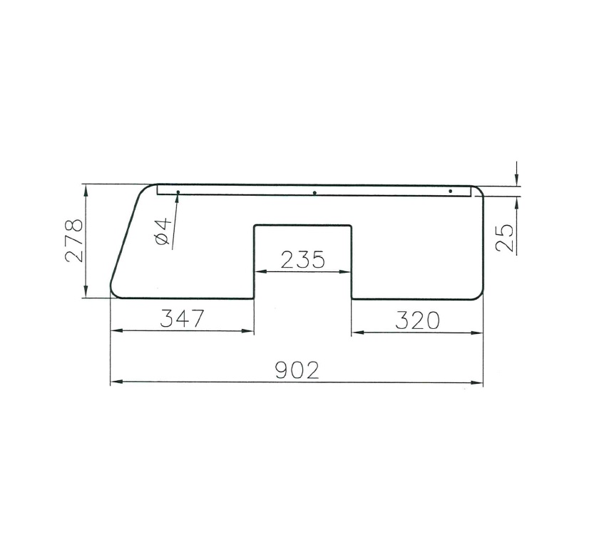 Approach Autograph 765 R/F Headrest Ply