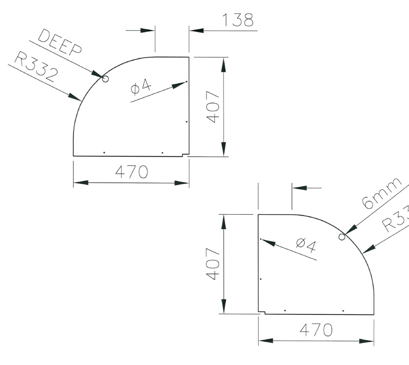 Read more about UN3 Pam Aus Rear Robes Inner Panels (Pair) product image