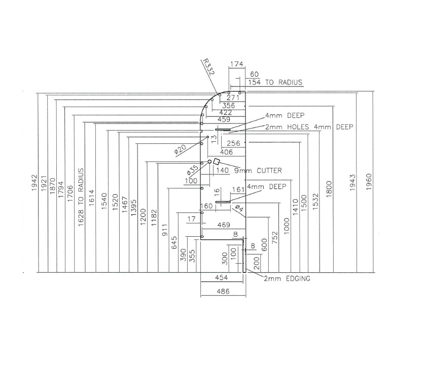 Read more about UN3 Pam Aus O/S Robe Cheek R/H Side product image