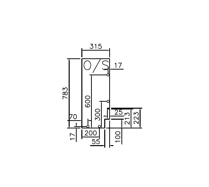 Read more about UN3 Pam Aus O/S Robe Bottom Face Panel product image