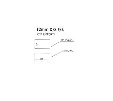 UN3 Pam Aus Fixed Bed Locker 12mm CTR Supports