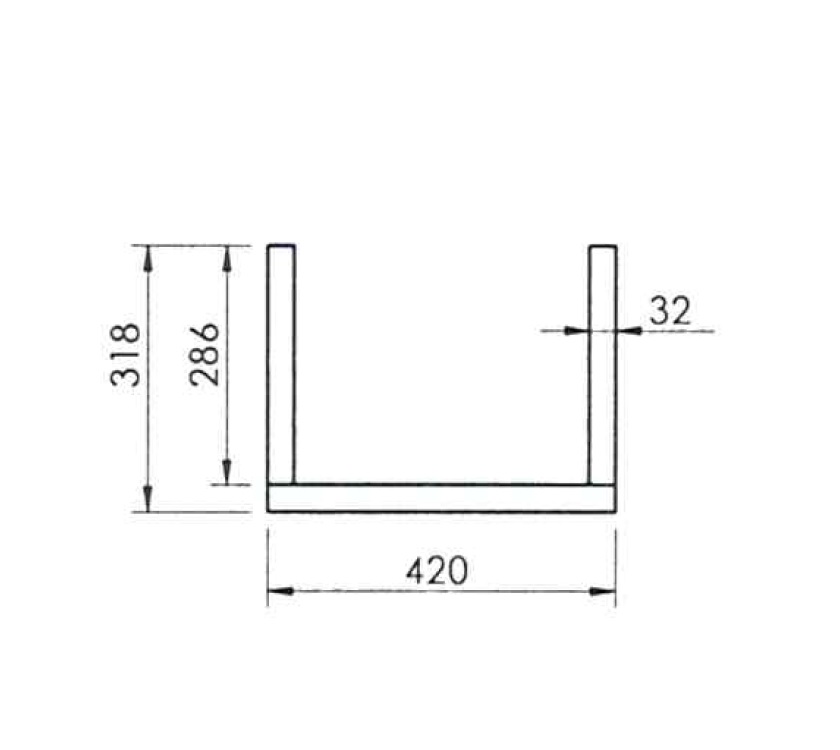 Read more about PS4 Brindisi Fridge Unit Bottom Door Frame product image