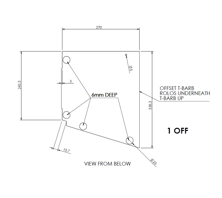 Read more about Pegasus IV Verona Robe R/H Shelf product image