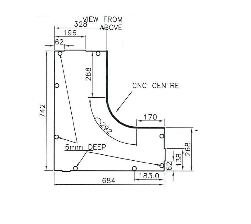 Read more about PT2 430-4 530-4 Fixed Bed Locker Corner Base product image