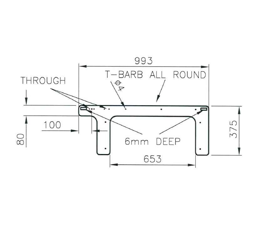Read more about AH1 540 Sliding Bunk Face N/S product image