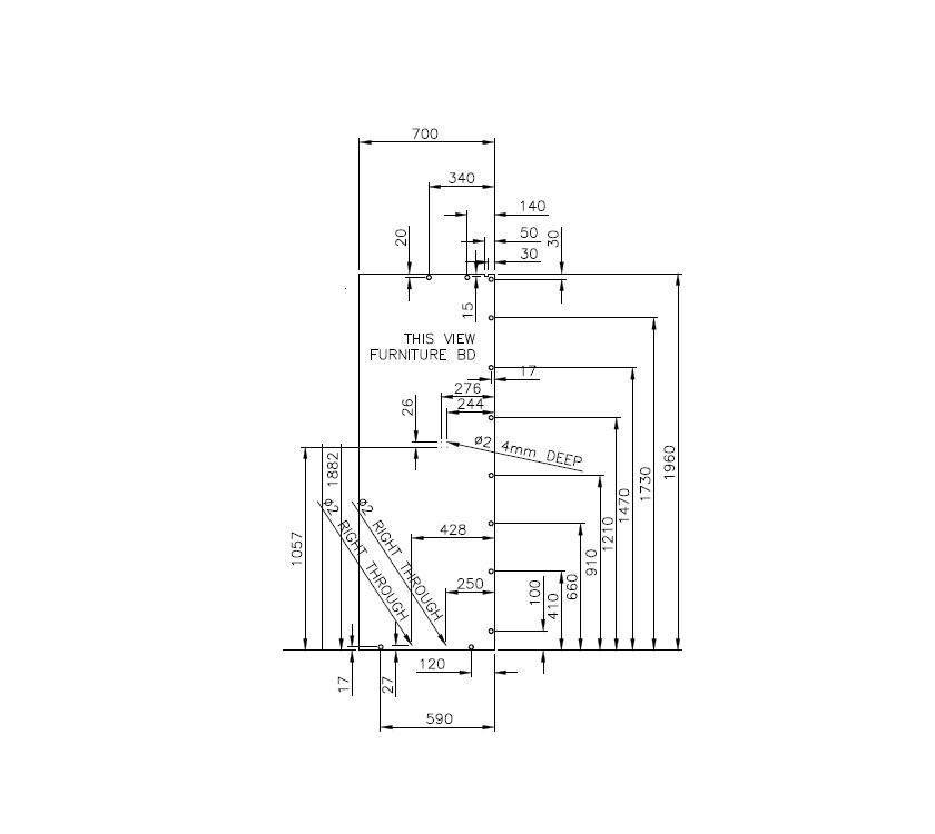 Read more about Peg IV Ver Mod Fixed Bed Large Wall Panel product image