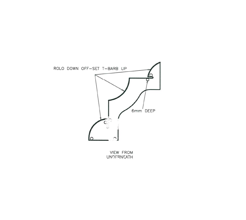 UN3 Val Bar Fixed Bed Rear Corner Locker Header