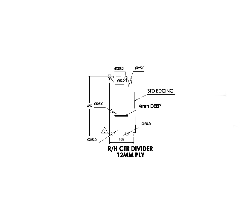 Read more about PS4 Pal N/S Dinette Locker R/H Centre Divider product image
