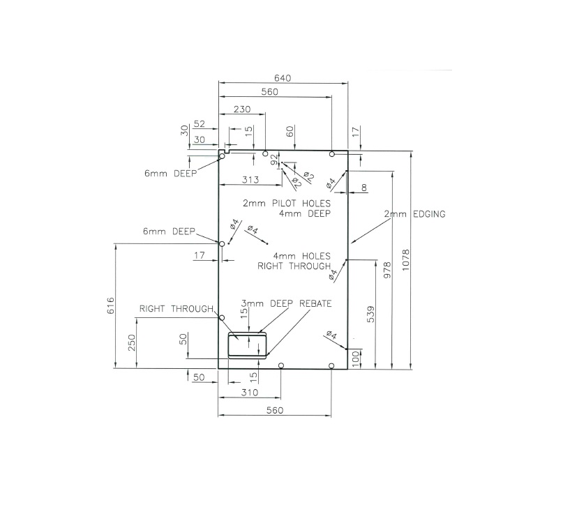 Read more about AH1 625 Robe R/H Side Panel Upper product image