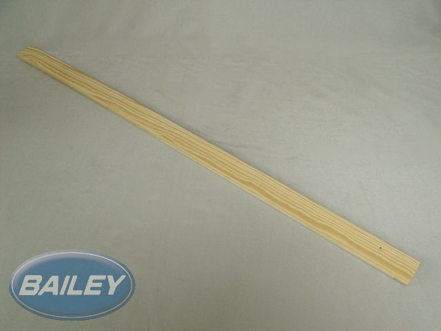 Rounded Bed Slat Wood 46 x 15 x 1000mm 