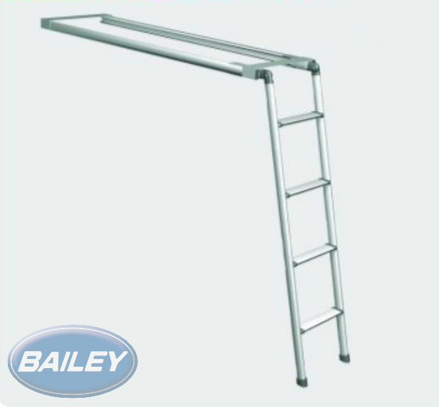 Folding Ladder 890mm h x 290mm w x 125 slide
