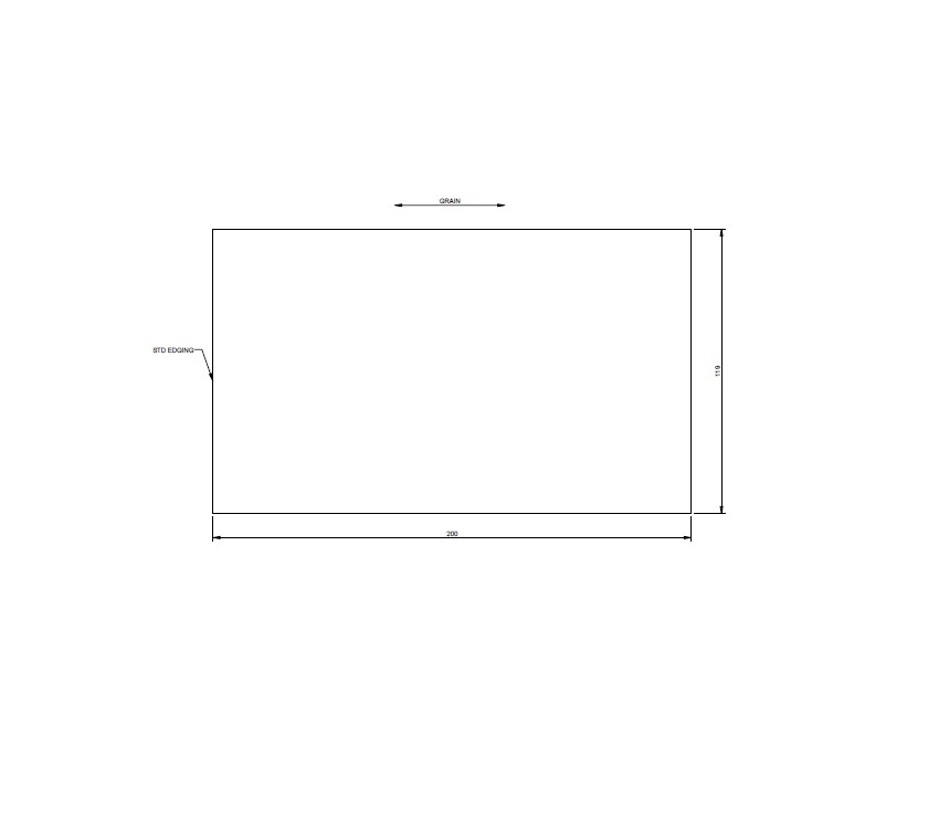 Uni III Cab Pam Rear Locker Shelf Centre Support