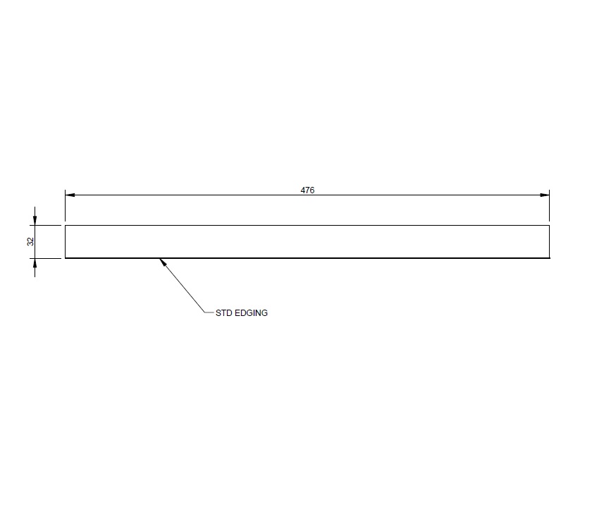 UN3 Cab Pam Rear Robe Face Panel Part F