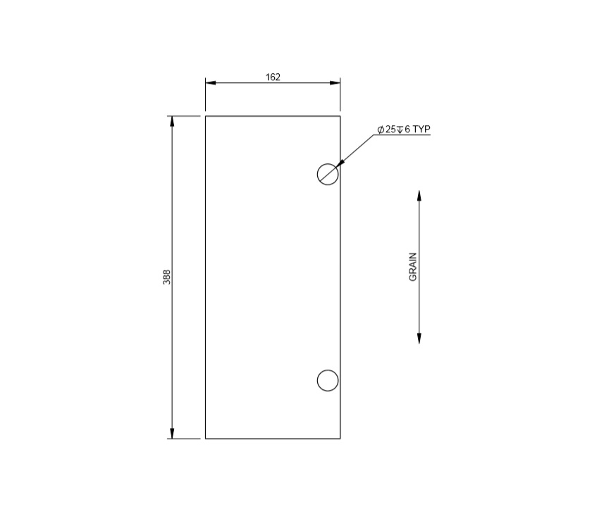 UN3 Pamplona Cabrera Fixed Bed Pipe Cover