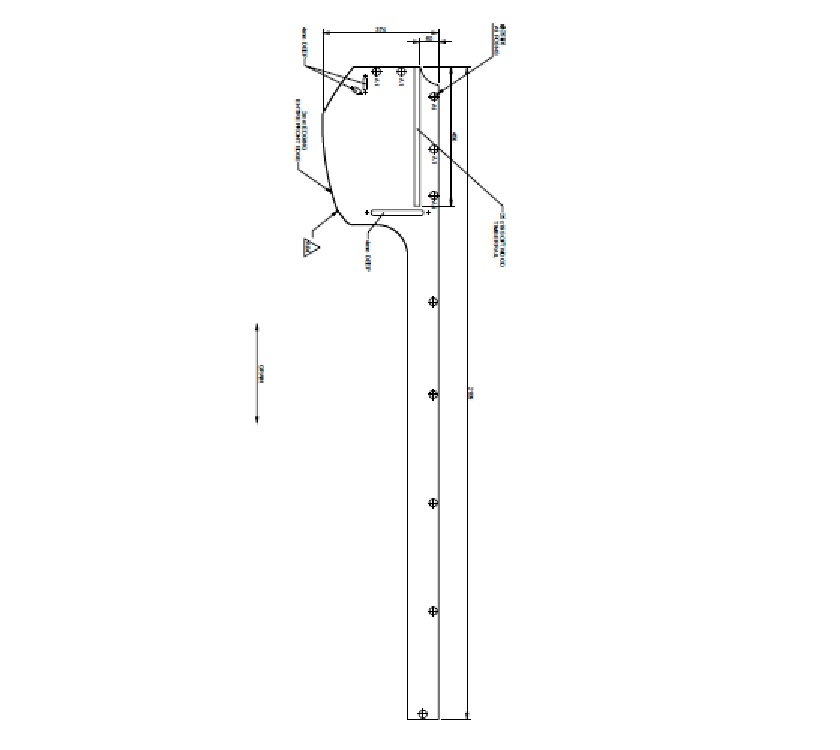 Read more about AH2 79-4 FRONT N/S LOCKER FULL HEIGHT L/HLOCKER END PANEL product image