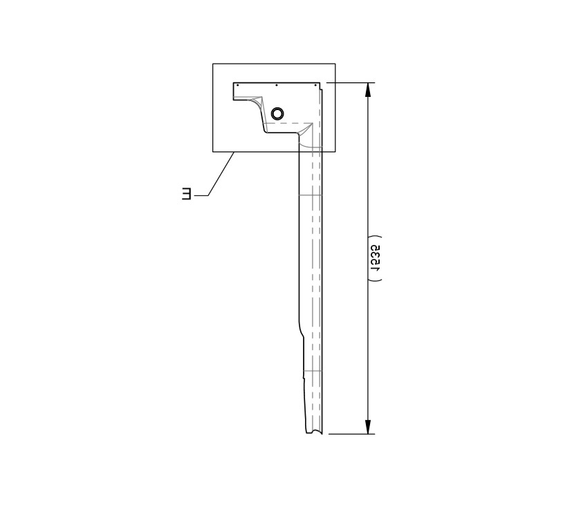 AH2 O/S Internal Pillar Moulding 
