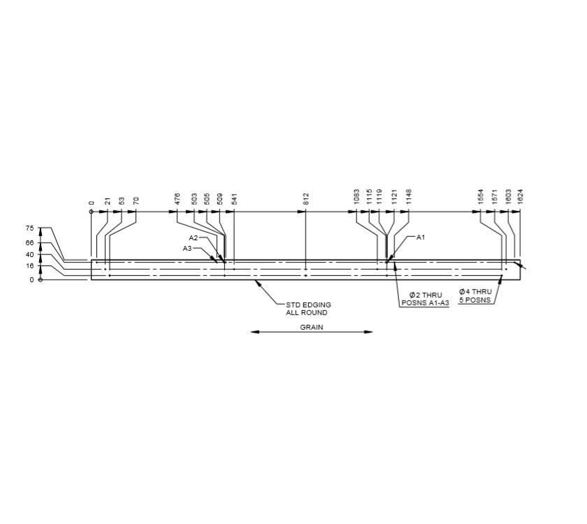 Read more about Pursuit II 570-6 Rear Bunk Front Face Panel product image