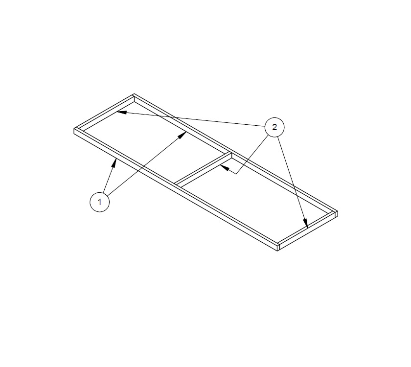 Read more about Pursuit II 550-4 N/S Rear Bed Slat Frame product image