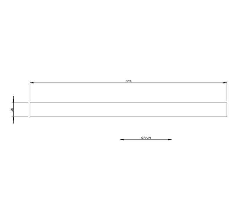 UN3 Pamplona Cabrera Fixed Bed 18mm Spacer Upright
