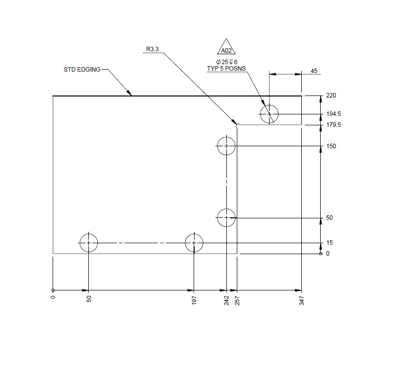 Read more about UN3 Cab Pam Rear Robe Face Panel Part H product image