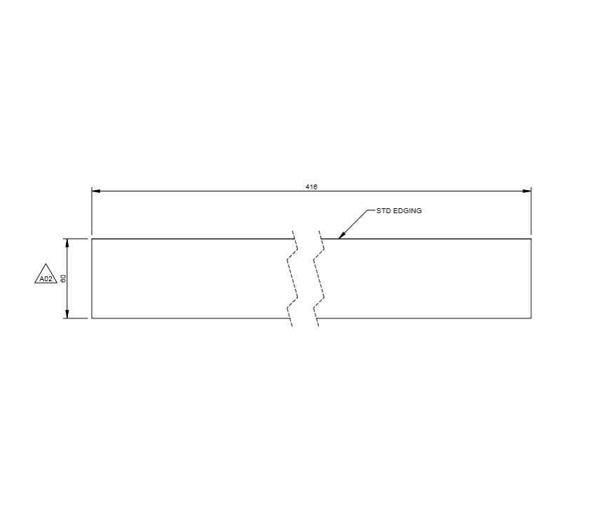 Read more about Uni III Pam Washroom Top Locker Face 416x60x15mm product image