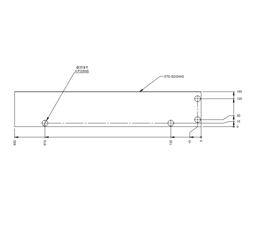 UN3 Pam Cab Kit Box Storage Box Front Panel