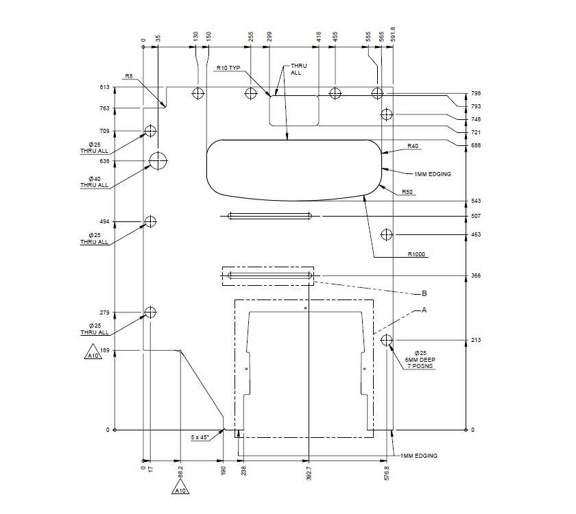 AH2 79-4 79-4T 79-6 TC Vanity Unit Toilet Housing