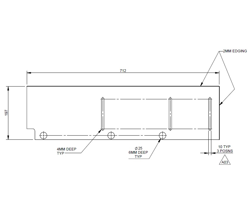 Read more about AH2 75-2 TC Washroom Storage L/H Panel product image