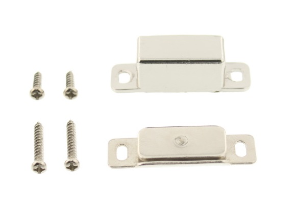 Magnetic Catch Chrome (Cocktail Cabinet Door)