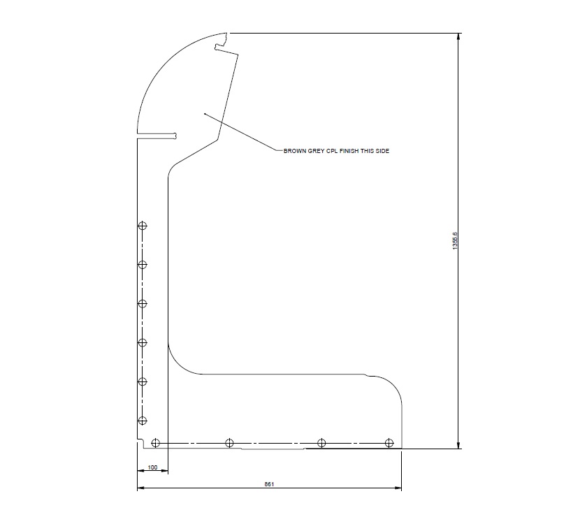 Read more about Autograph II 79-4T Fixed Bed Centre Unit L/H Cheek product image