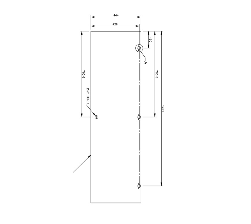 Autograph II 75-2 75-4 Robe Door 
