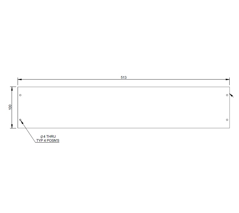 UN4 Washroom Vanity Cupboard Front Footer