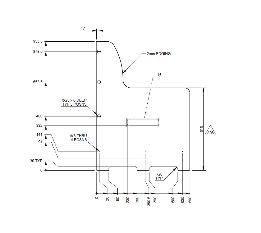 Autograph II 79-4 79-4T O/S Travel Seat Bunk End