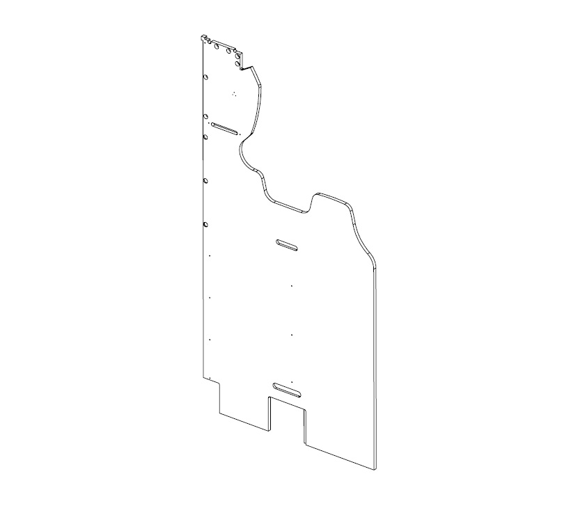 Read more about AH2 75-4 Kitchen Locker Full Height L/H End Panel product image