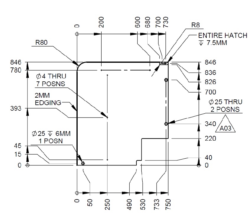 Read more about Pursuit II 530-4 550-4 Sideboard L/H End product image