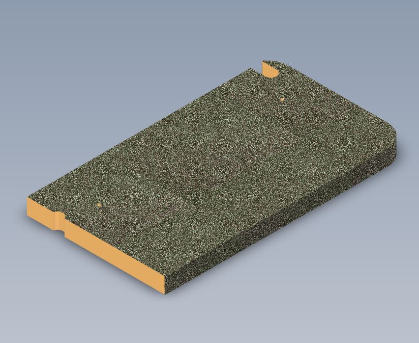 UN4 Vigo L/H (Rear) Robe Worktop (Rev A01)