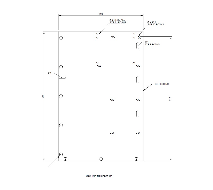 Read more about AH2 79-6 Kitchen R/H Outer Cheek Panel product image