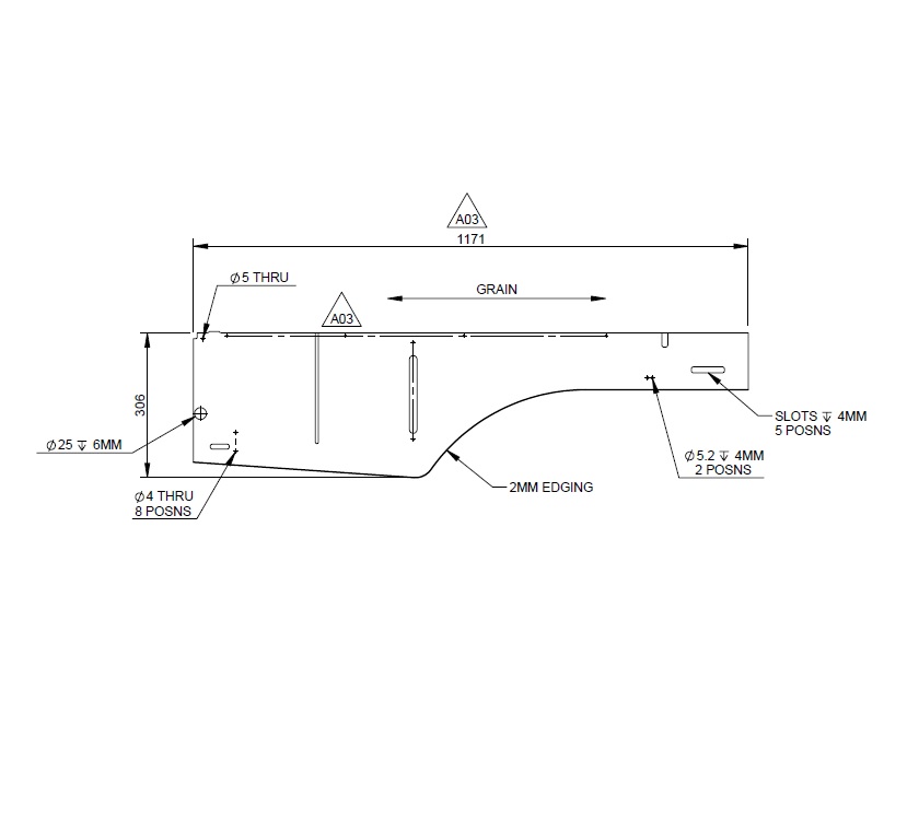 Read more about Pursuit II 560-5 Sideboard L/H Swan Neck End Panel product image
