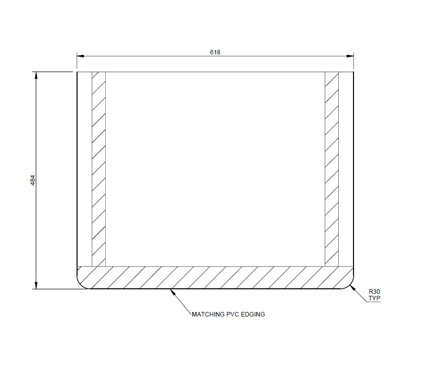UN4 Chest of Drawers COD Sliding Worktop (RevA02)