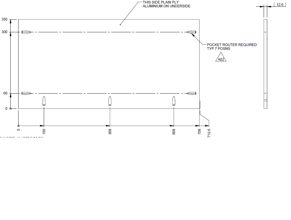 Read more about UN4 Kitchen Gas Box Top Panel product image