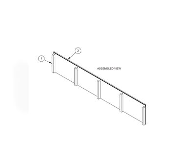 UN4 Island Bed Baffel Board