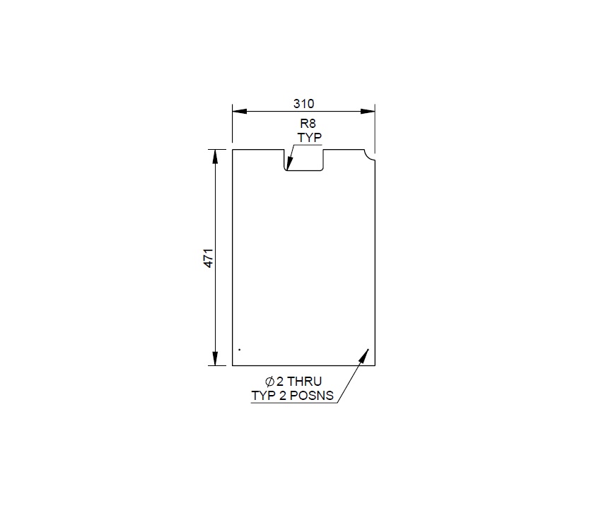Read more about UN4 Vigo Rear L/H Robe Top Shelf product image